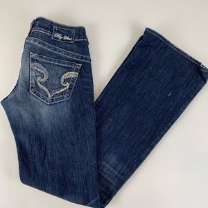 BIG STAR jeans size 27 LONG sweet ultra low rise